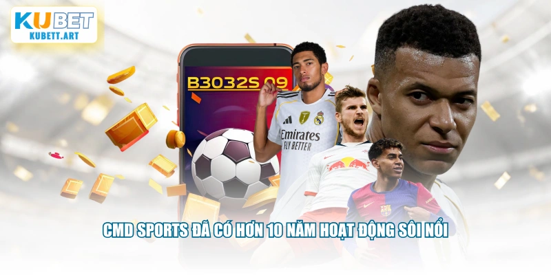 CMD sports đã có hơn 10 năm hoạt động sôi nổi