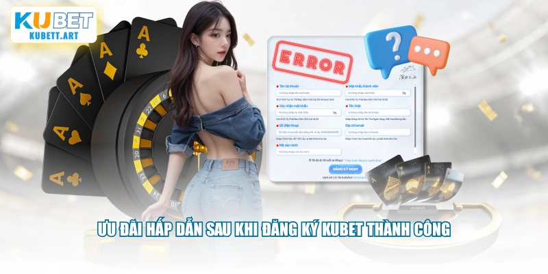 Ưu đãi hấp dẫn sau khi đăng ký KUBET thành công